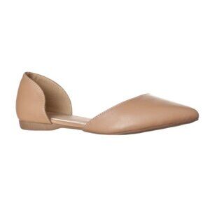 Com & Sens Grace Leather Point Toe Flat